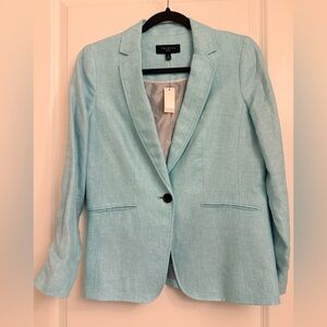 Talbots Light Blue Women's Suit Jacket